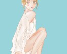 手書き風☆繊細でおしゃれな似顔絵お描きします LINEやSNSに★写真をモチーフに美化してお描きします イメージ2