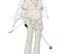 イラスト作成致します 全身絵やキャラクターデザインなど。 イメージ3