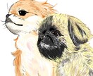 あなた様の可愛い家族描きます リアル・ポップなど様々なタッチで承ります！ イメージ2