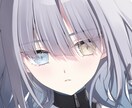 SNS用アイコン描きます 儚い少女やクール美少女描きます イメージ1