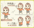 あなたの似顔絵分身♪オリジナルキャラクター描きます 言葉では伝わりにくい人柄を一瞬で伝えられるミニキャラです♪ イメージ2