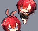 もちもち可愛いSD(ミニ)キャラを描きます アイコンやグッズ、フラスタなどにいかがですか？ イメージ8