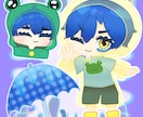 6月つめこみ量産イラストます 可愛いデフォルメキャラつめこみイラスト イメージ1