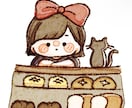 ゆるふわなイラスト描きます 最短即日で絵本のようなゆるいイラストお描きします イメージ7