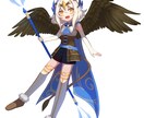 色んな絵柄でキャラクターメインの一枚絵を作成します アニメ塗り/厚塗り/デフォルメ/ドット等幅広い絵柄で作成 イメージ8
