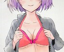 アイコンお描きします 少年、少女が、得意です鬼や、妖怪が好きです。 イメージ4