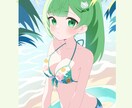 水着イラスト量産します 商用利用可！この夏の1枚にいかが？ イメージ6