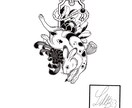 タトゥーデザインの下絵作成します あなたのご希望に添えるタトゥー下絵作成します イメージ1