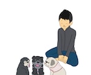 似顔絵やアイコンなど幅広く対応します 写真からイラストや似顔絵を描きます◎ イメージ4