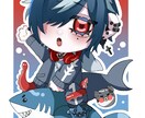 可愛いSDイラストかけます 立ち絵や上半身のみでもSDイラスト化できます！ イメージ1