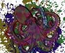 世界に1点しかないイラストを作成致します 動物や人物のもつイメージを色や模様に表現します！ イメージ4