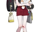 可愛らしいキャラデザ・Live2d原画を描きます 透明感のある可愛らしいイラストと、バランスのとれたデッサン！ イメージ4