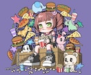 印象に残る可愛いくてかっこいいキャラクター描きます 立ち絵、Vtuberさん、サムネ、ヘッダー、動画・配信等も◎ イメージ2