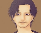 男性特化！大人男子の似顔絵アイコン描きます 可愛くて親しみやすい【大人の男】をお探しの方へ。 イメージ3