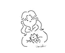 シンプルアイコン・似顔絵描きます 女性、男性、子供さんの似顔絵もok！ イメージ6