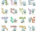 LINEスタンプ、LINE絵文字作成します 写真から、手書きイラストから、などなど イメージ2