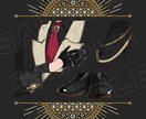 スーツ男性の立ち絵を販売します 細部までデザインをこだわりました イメージ3