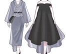 キャラクター等様々な衣装デザインをいたします 可愛い似合う衣装をデザインします！2次元も3次元もおまかせ！ イメージ9