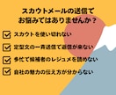 スカウト代行❗️レジュメを読み込み丁寧に送信します ✨️支援実績多数❗️HR20年のプロが返信率を上げる文面作成 イメージ2