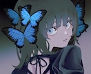 あなただけのアイコンをお描きします 雰囲気のある高クオリティなキャラクターアイコン⭐︎ イメージ1