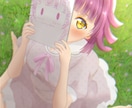 可愛い女の子のキャラクターイラスト描きます アイコン用から1枚絵、何でもOK！ イメージ3