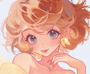 透明感のある可愛いイラスト描きます SNSアイコンや一枚絵など柔らかく丁寧に制作します！ イメージ5
