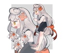 TRPGなどの立ち絵キャラクター制作します 可愛らしいキャラクターに仕上げます イメージ6