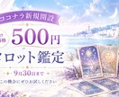 タロット鑑定　【９月限定のモニター価格】で占います タロットで今の状況を読み解き、具体的なアドバイスをします イメージ1