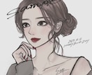 商用OK｜歌ってみた・配信・アイコン等を描きます アンニュイ｜格好良いクールで重厚感ある厚塗りイラスト︎︎︎｜ イメージ6