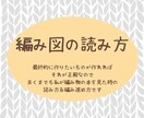 編み図作成します｜かぎ針・棒針どちらも対応します 手書きの編み図をデータに変更して保存も可能です イメージ6