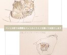 ペットのイラストお描きします ペンと水彩でオシャレなペットイラストを制作します！ イメージ1