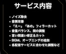 ポッドキャスト▼ラジオ▼ボイス▼音声の編集します 【1,000円〜】放送局レベルに音質UP！プロ専門家の技術 イメージ3