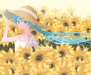 アイコン・ヘッダー、一枚絵、サムネイル承ります まずはお気軽にご相談ください！ イメージ1