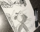完全オリジナルのイラストを制作します あなた好みのイラストを格安且つ最短でご用意いたします イメージ1