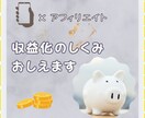 X アフィリエイトで収益化の方法教えます 収益のしくみをわかりやすくお伝えします イメージ1