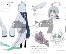 キャラクターのデザインおつくりします あなたのオリジナルキャラクター形にします イメージ1