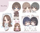 ミニキャラ イラスト作成します 好きなもの、イメージを詰めた可愛いイラストを♡ イメージ4