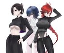 イラスト制作・キャラクターデザインも承ります サムネイル・メン限壁紙・グッズ用イラスト等 イメージ5