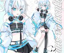 ポップでキュートな女の子のイラスト描きます ポップでキュートな女の子イラスト作成します！ イメージ7