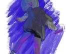 光と色の表現を大切にしたアートイラストを描きます 世界観やファッション、アートデザインが好きな方へ イメージ5