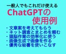 ChatGPTの使い方の初歩をアドバイス致します お試し体験ができるので好評です イメージ9