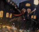 厚塗り風イラスト制作します 動画サムネイルや立ち絵、一枚絵などに イメージ2