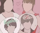 あなたの写真をフラットデザインにいたします アイコンやヘッダーにいかがですか。 イメージ3
