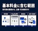 楽天など既存ECからShopifyへ移行します 商品だけでなく、公開後の自社運営まで移行 イメージ4