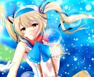 一枚絵作成します ＊可愛い雰囲気のイラストならおまかせ下さい＊ イメージ1