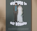 Canva結婚式ウェルカムボードテンプレ販売します 結婚式準備が3時間短縮｜そのまま使えるCanvaテンプレ イメージ4