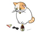 商用可◎グッズ◎ゆるい動物イラストお描きします ペットイラスト/アイコン/待受画面/お祝い/ギフト/思い出に イメージ7