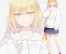 キャラクターや一枚絵をお描きします [繊細なタッチと透明感のある色彩でキャラの魅力を表現します] イメージ7