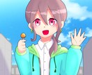 キラキラお目目に自信あり！イラスト描きます アイコン、ヘッダー、立ち絵、グッズなど！商用利用OK！ イメージ2