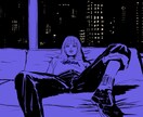 かっこいい系のイラスト描きます 元マンガ家上がりのデザイナー兼イラストレーターです。 イメージ4